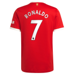 Manchester United Cristiano Ronaldo 7 Domácí Fotbalový Dres 2021 2022 - Krátký Rukáv
