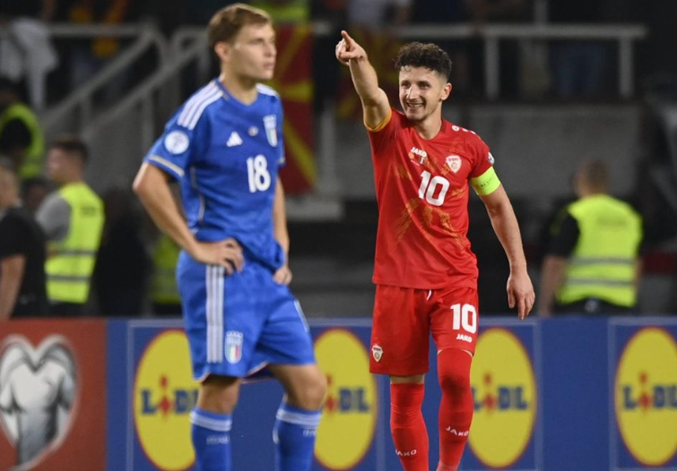 Itálie vs. Severní Makedonie: dramatická remíza 1:1 při Spallettiho debutu
