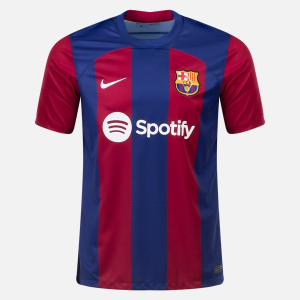 FC Barcelona Domácí Dresy 2023-2024 – Krátký Rukáv