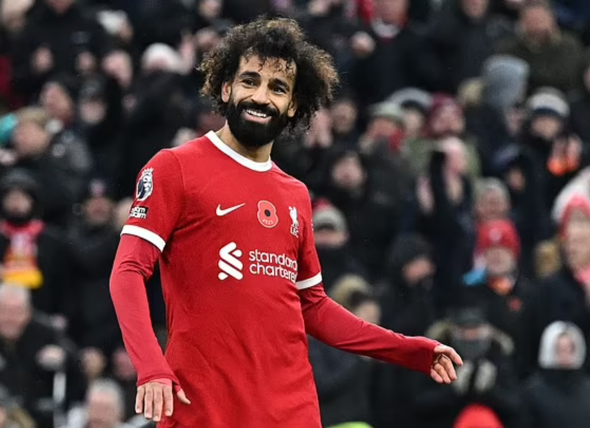 Salah dvakrát skóroval, když Liverpool doma porazil Brentford 3:0
