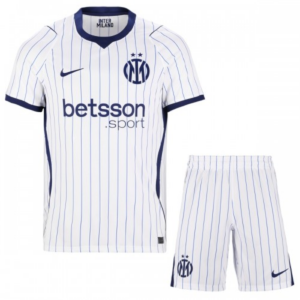 Inter Milan Dětské Venkovní Dres Komplet 2026/27 – Krátký Rukáv