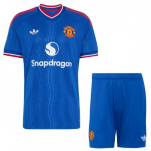Manchester United Dětský Domácí Dres 2026/27 Komplet s Kraťasy